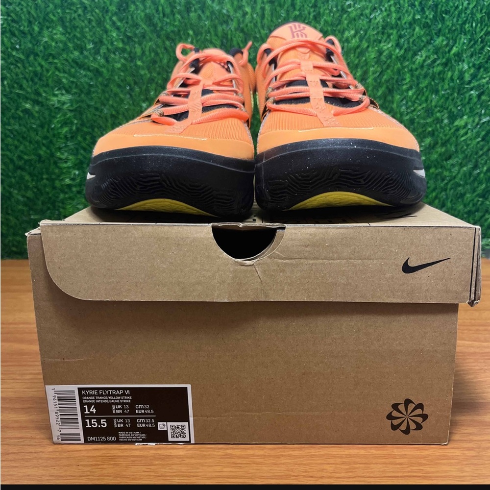 Nike Kyrie Flytrap 6 Vi Orange Trace Yellow Strike - image 7